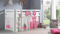 Outlet Vipack 3 opbergzakjes Princess Pino/Scott roze