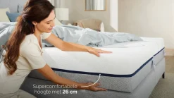 Best B Bright Platinum Coolmax 100, 200 en 300 matras antraciet
