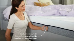 Best B Bright Silver 200, 300 en 400 matras antraciet