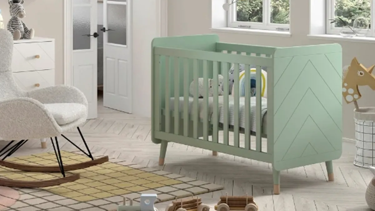 Hot Vipack Babyledikant Billy groen