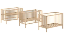 New Vipack Babyledikant Dino 60x120 naturel