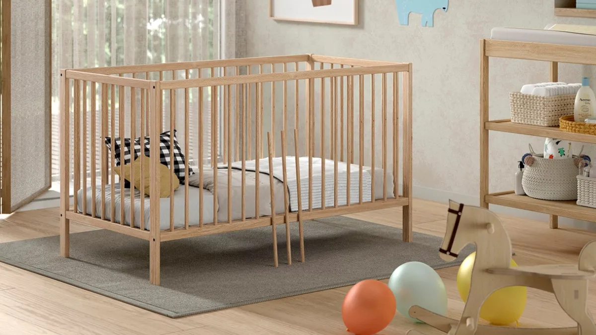 Discount Vipack Babyledikant Dino 70x140 naturel