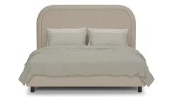 Hot B Bright Bed Amber - Linen touch beige