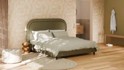 Hot B Bright Bed Amber - Velvet glow dark green