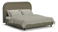 Hot B Bright Bed Amber - Velvet glow dark green