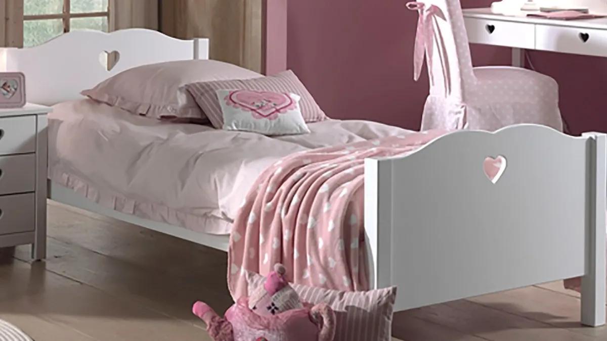 Outlet Vipack Bed Amori wit
