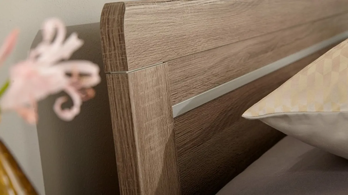Sale B Bright Bed Bienne Tradi uitrijdbaar truffel eiken