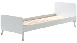 Clearance Vipack Bed Billy met nachtkast en bureau white