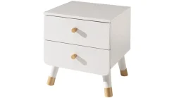 Clearance Vipack Bed Billy met nachtkast en bureau white