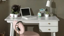 Clearance Vipack Bed Billy met nachtkast en bureau white