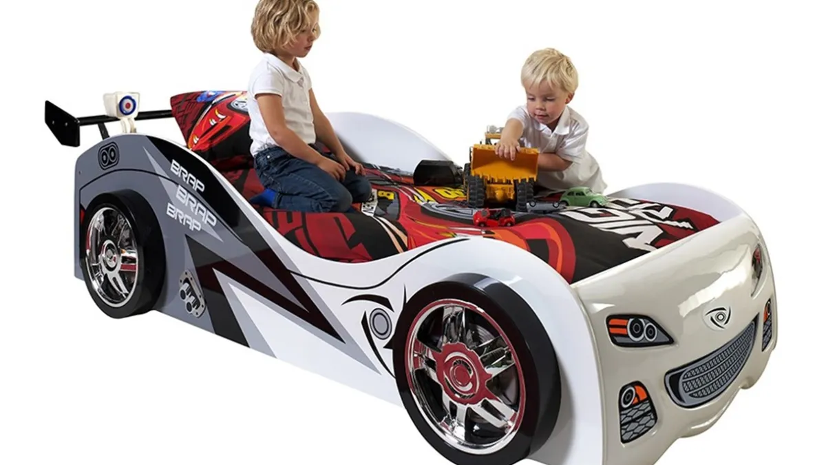 Online Vipack Bed Brap Brap raceauto wit