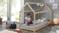New Vipack Bed Cabane naturel