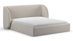 Outlet Karlsson Bed Cove - Fine bouclé light grey