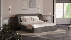 New Karlsson Bed Cove - Wool look dark grey