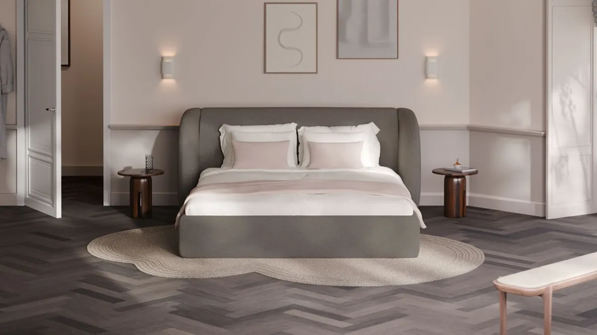 New Karlsson Bed Cove - Wool look dark grey