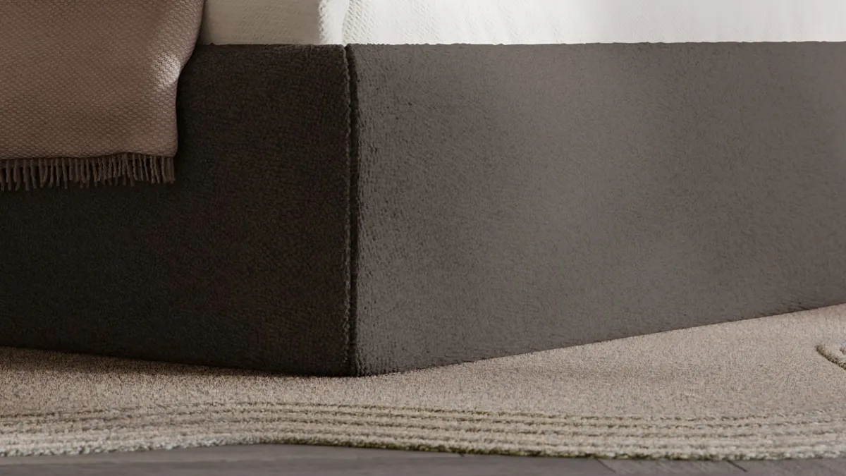 New Karlsson Bed Cove - Wool look dark grey