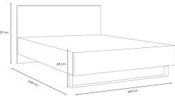 Discount B Bright Bed Craft eiken