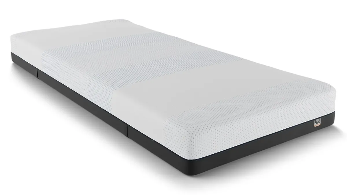 Clearance B Bright Bed Craft met lattenbodems Bossflex 400 en Maxi Plus Touch matras eiken