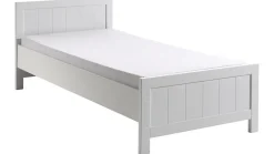 Outlet Vipack Bed Erik met nachtkast wit