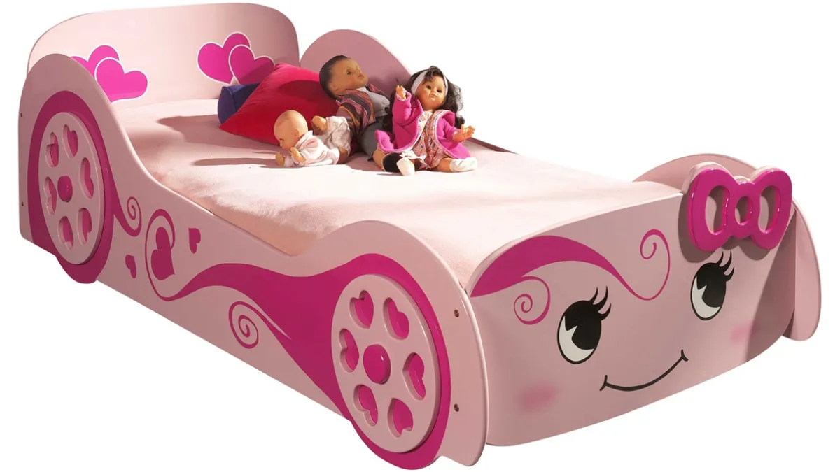 Online Vipack Bed Love roze