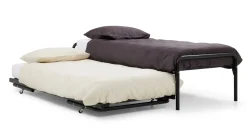 Discount Maxi Bed met onderschuifbed Doppia zwart