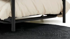 Discount Maxi Bed met onderschuifbed Doppia zwart