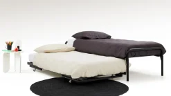 Discount Maxi Bed met onderschuifbed Doppia zwart