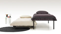 Discount Maxi Bed met onderschuifbed Doppia zwart