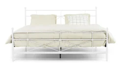 Clearance Maxi Bed Milano 2-persoons wit