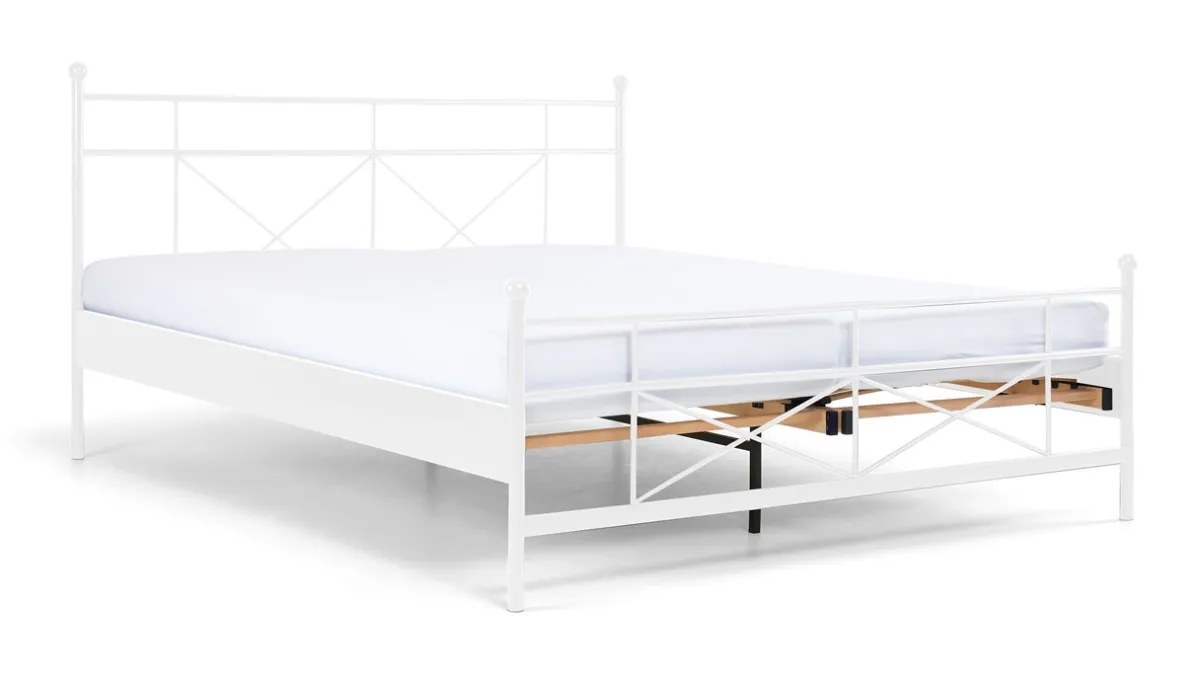 Clearance Maxi Bed Milano 2-persoons wit