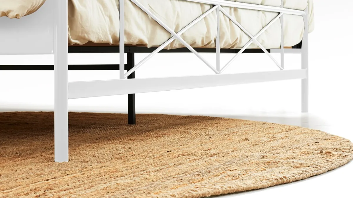 Clearance Maxi Bed Milano 2-persoons wit