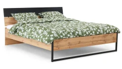 Online Maxi Bed Oakham oak wotan/black