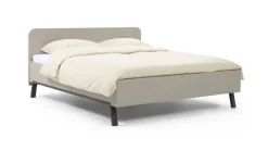 Outlet B Bright Bed Onyx kiezelgrijs