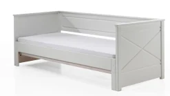 Best Vipack Bed paneel uitschuifbaar Pino wit