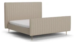 Sale B Bright Bed Ruby - Linen touch beige