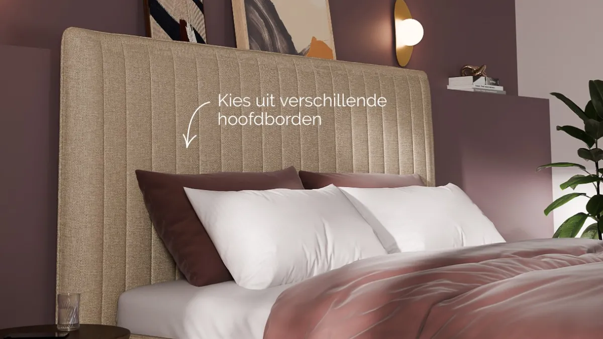 Sale B Bright Bed Ruby - Linen touch beige