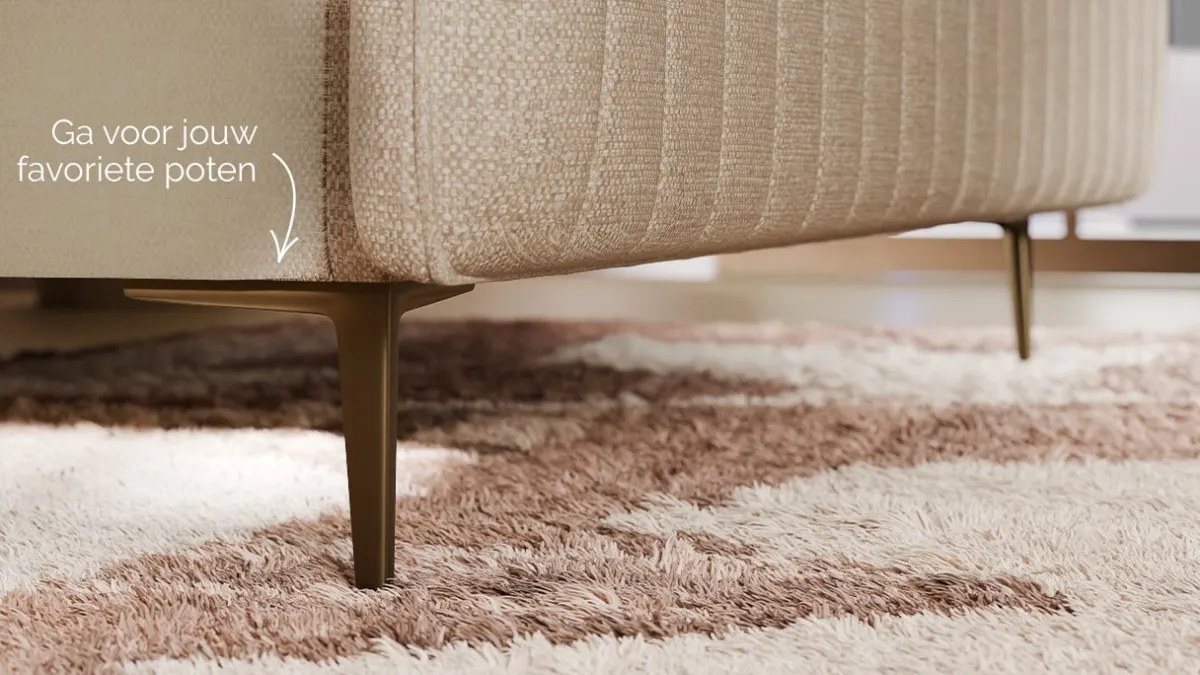 Sale B Bright Bed Ruby - Linen touch beige