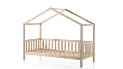 Discount Vipack Bedbank Dallas als huis met slaaplade naturel