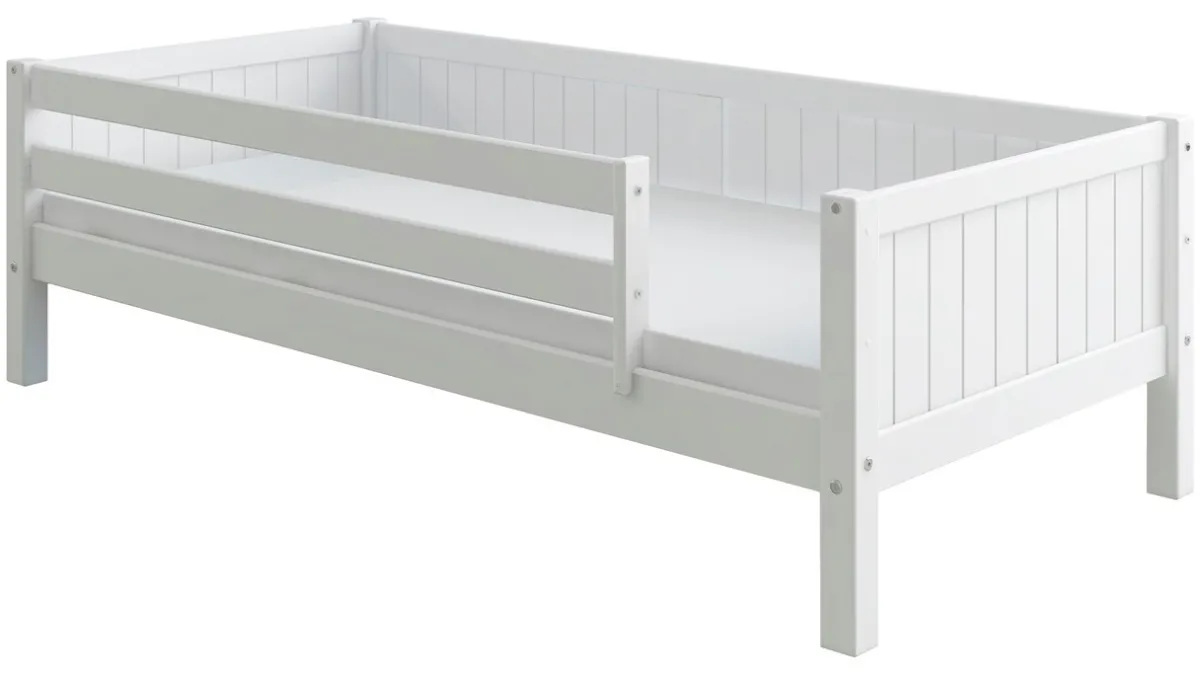 Clearance Flexworld Bedbank Puck met paneel en uitvalbeveiliging wit