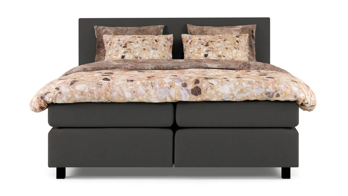 Outlet Karlsson Boxspring Autentik Kurbat anthracite