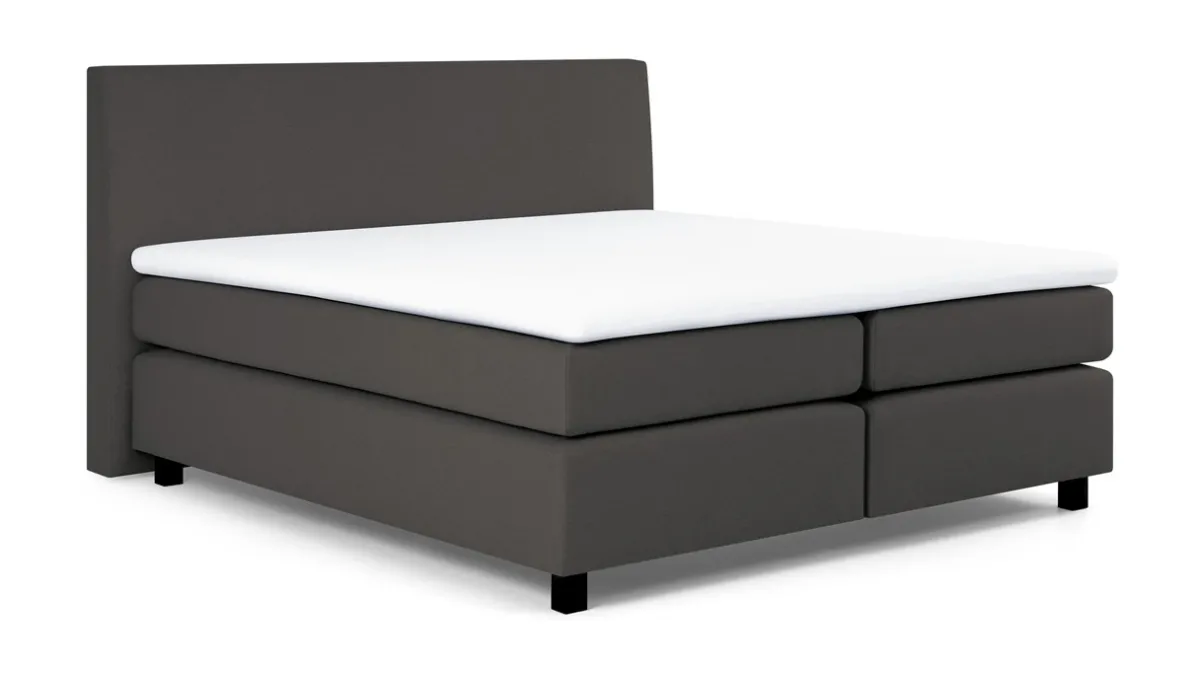 Outlet Karlsson Boxspring Autentik Kurbat anthracite