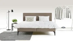 Best Maxi Boxspring Cisano met Easy Pocket 300 matras taupe