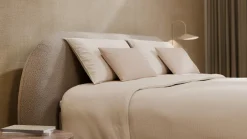 Sale Karlsson Boxspring Flow - Wool look natural