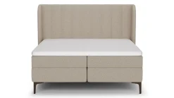 Discount B Bright Boxspring Ivory - Linen touch beige