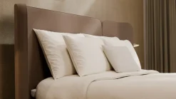 New Karlsson Boxspring Mesa - Soft suede liver