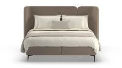 Sale Karlsson Boxspring Mesa met Kårlsson Excellence matras - Soft suede liver