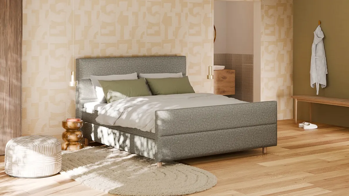 New B Bright Boxspring Mica - Bold touch liver