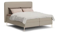 Online B Bright Boxspring Quartz - Linen touch beige