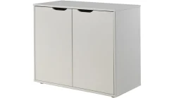 Online Vipack Commode 2 deuren Pino/Scott wit