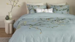 Van Gogh Dekbedovertrek Blossom blue grey